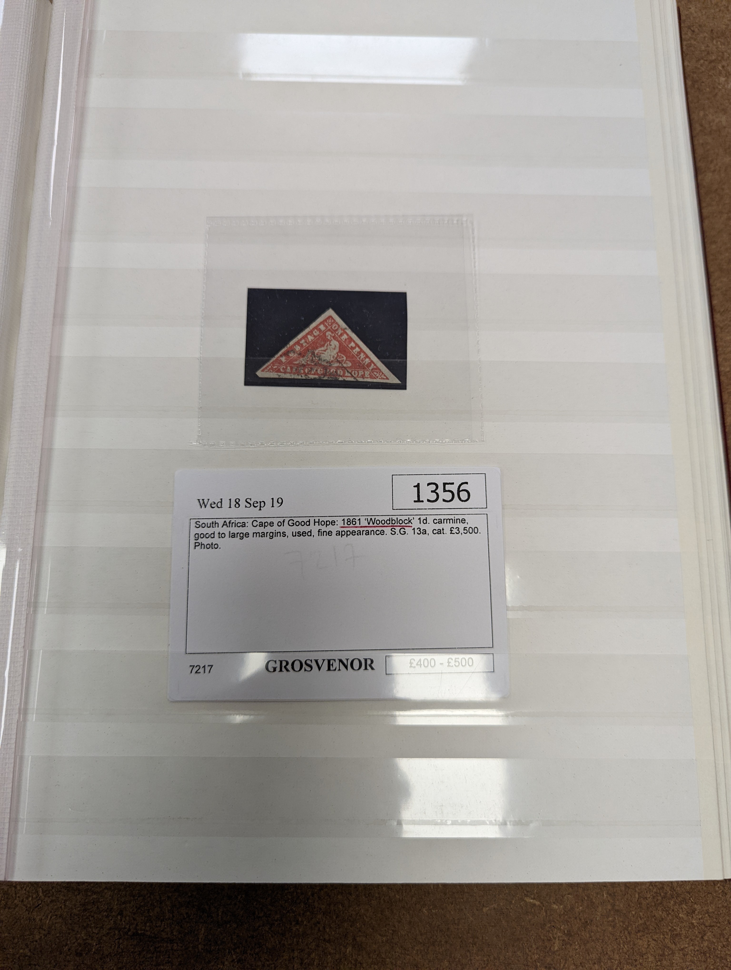 Cape of Good Hope - fine collection in 2 albums and stock book from 1853 1d used pair, 4d block of three used (and certificate), 1859 1sh dark green mint pair, 1861 1d woodblock used (sg 13a), 1863-64 1d, 4d and 6d mint